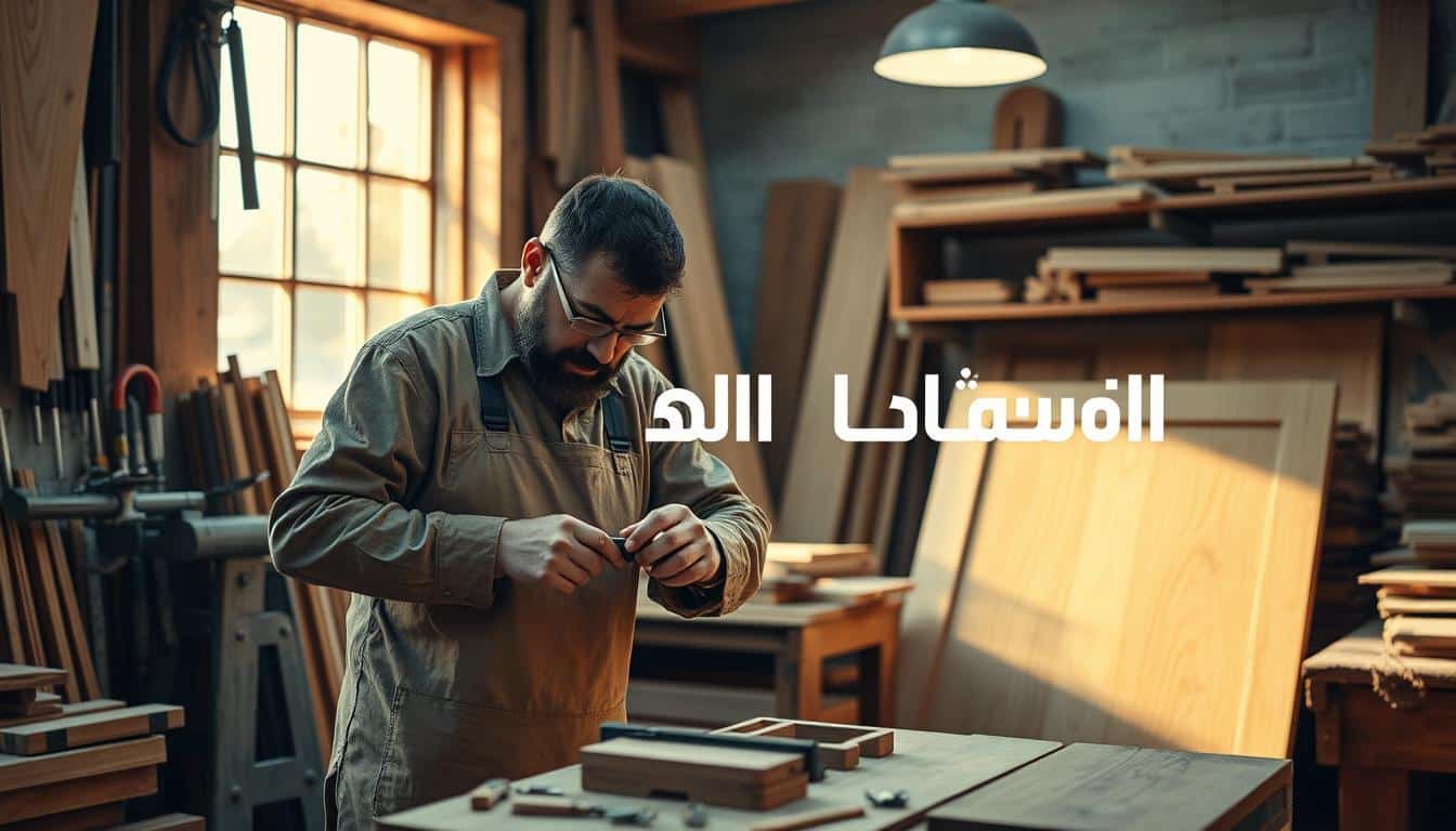 نجار ابواب خشب بيان